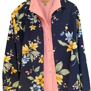 Alfred Dunner jacket Westbound Blouse 3xL 2 pcs